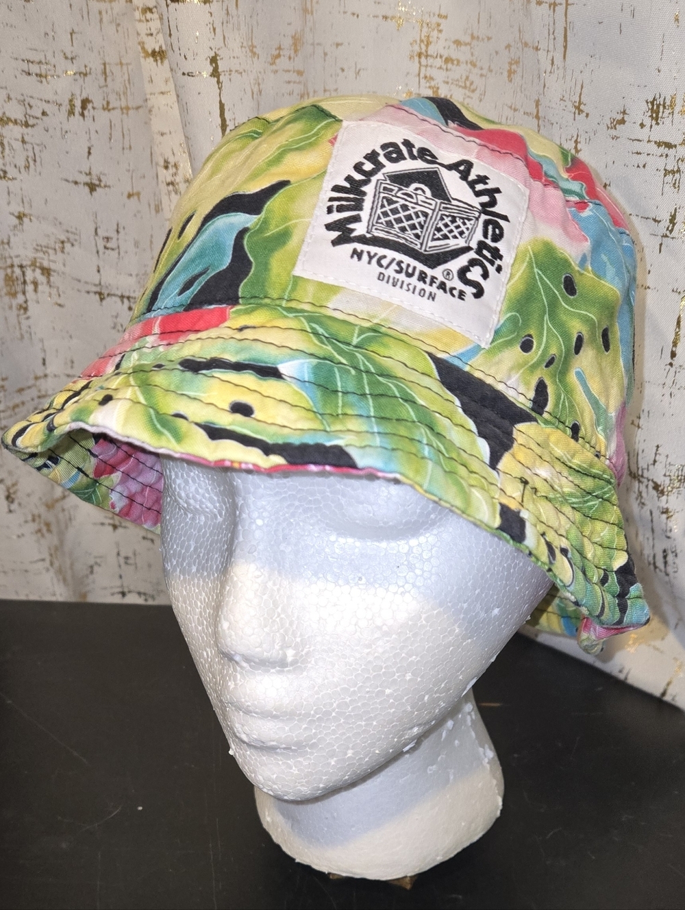 Milkcrate Athletics Multicolor Hawiian Floral Bucket Hat
